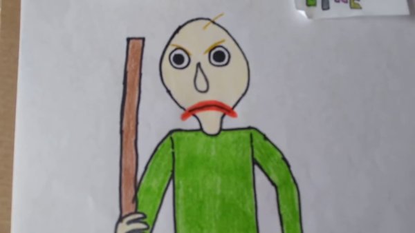 БАЛДИ для срисовки