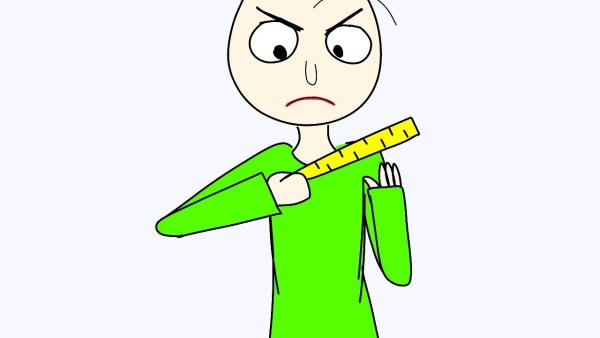 Baldi раскраска