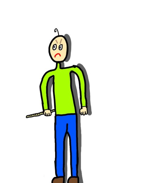 БАЛДИ рисунок карандашом