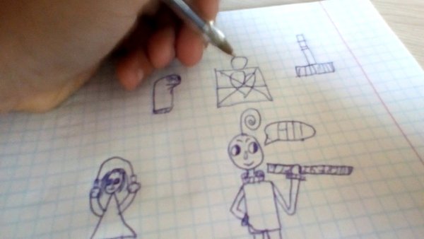 Как можно нарисовать БАЛДИ
