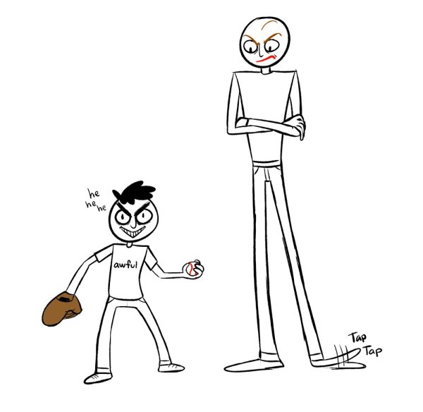 Раскраска директора из БАЛДИ