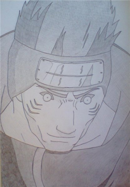 Рисунки аниме Наруто Кисаме