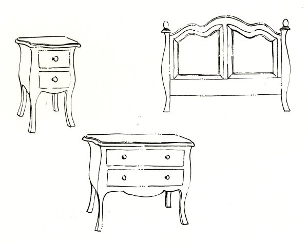 Наброски мебели