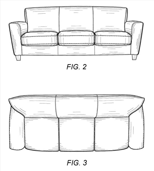 Диван сверху рисунок