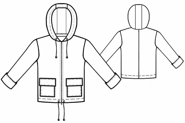 Эскиз детской куртки
