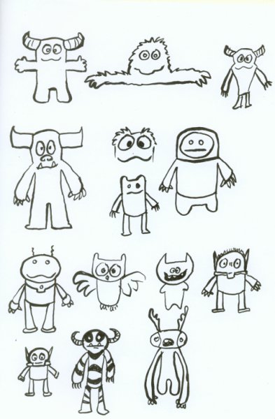Монстрики скетч