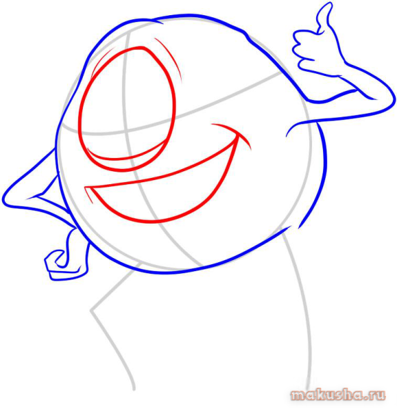 Рисунок монстрика