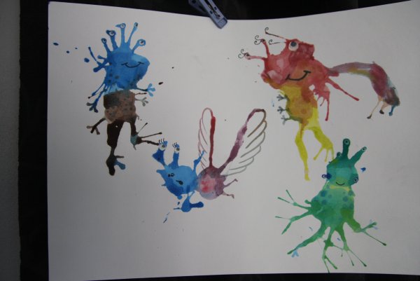 Рисование из Кляксы