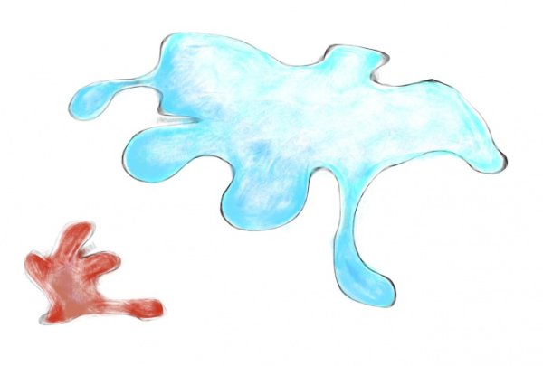 Клякса лиса