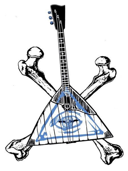 Набросок балалайки