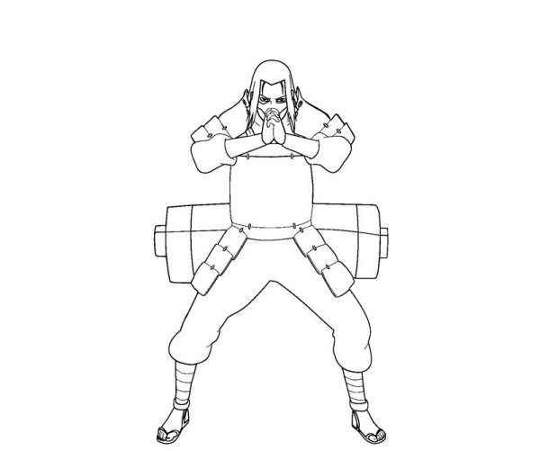 Хаширама срисовать