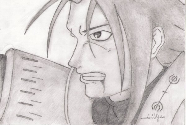 Хаширама Сенджу срисовывать