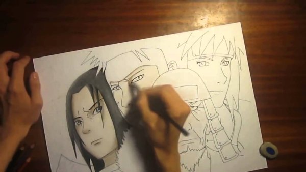 Наруто Манга Хаширама