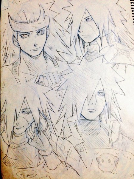 Рисунки Наруто Тобирама