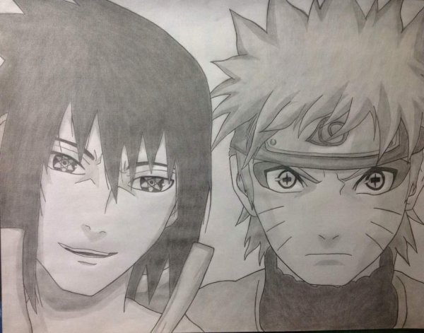 Раскраски Хаширама и Мадара