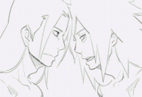 Хаширама Сенджу для срисовки