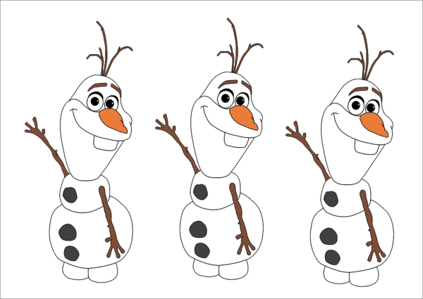 Олаф распечатка