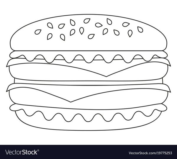 Схема гамбургера