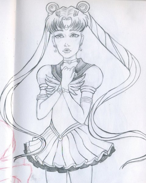 Раскраски аниме сейлормун Кристалл