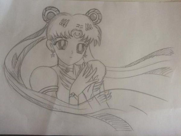 Аниме скетчи Сейлор Мун