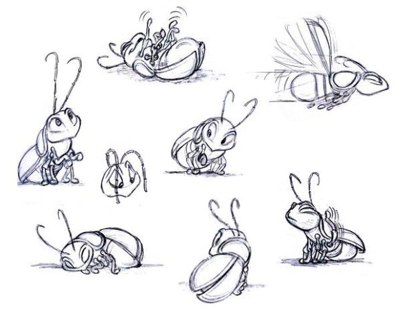 Светлячок эскиз