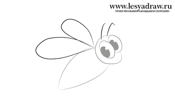 Поэтапное рисование муравья