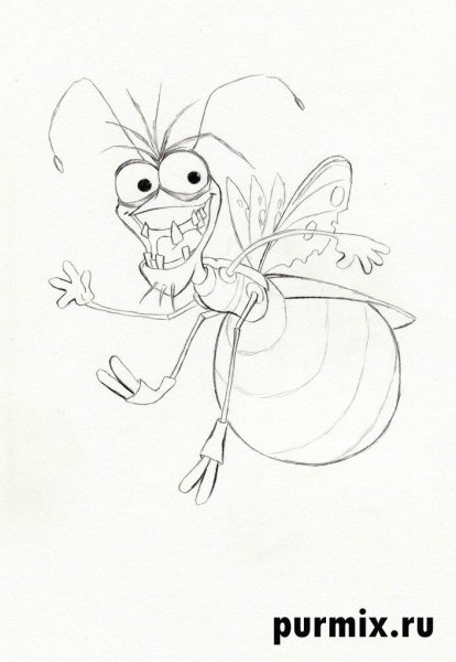 Рисование Светлячок