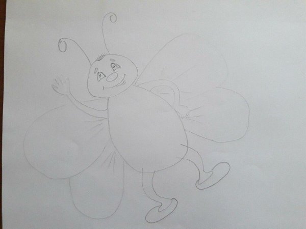 Светлячок раскраска