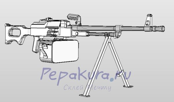 Рисунки пулемёты военные карандашом