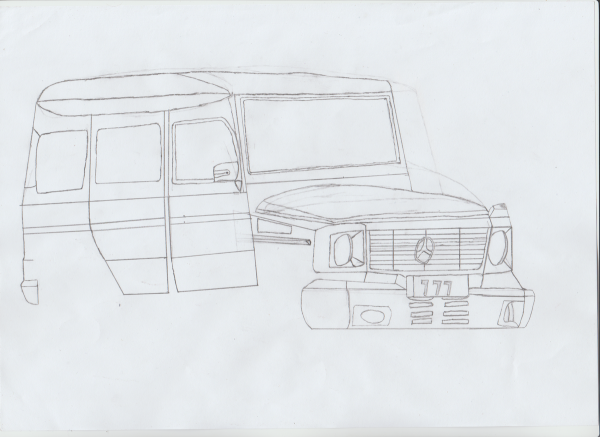 Гелендваген 6 х 6 схема