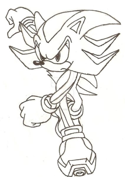 Дарк Шедоу раскраска