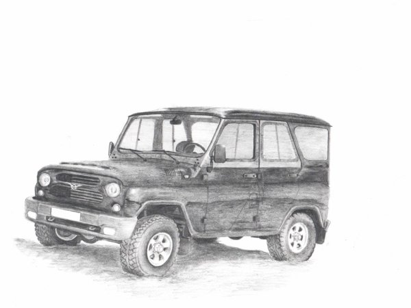 УАЗ-31519 «Хантер» раскраска