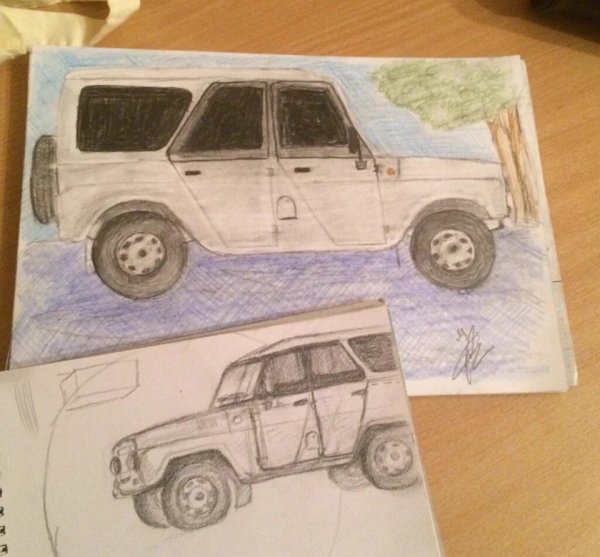 Рисунки УАЗ 31514