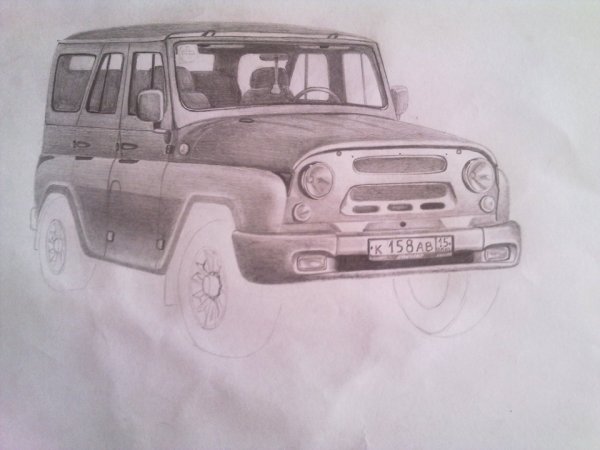 УАЗ 31514 карандаш