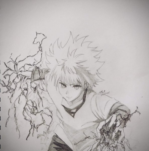 Киллуа скетч