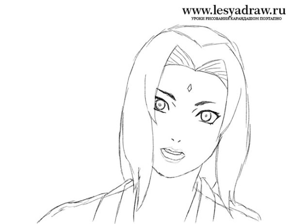 Цунаде поэтапно