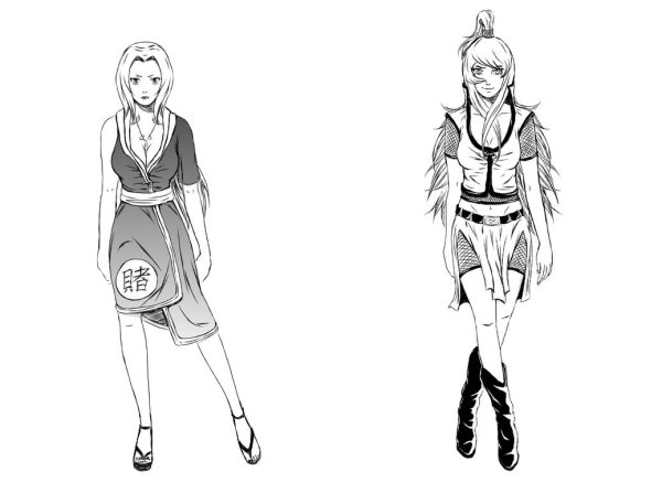 Раскраски Наруто Орочимару