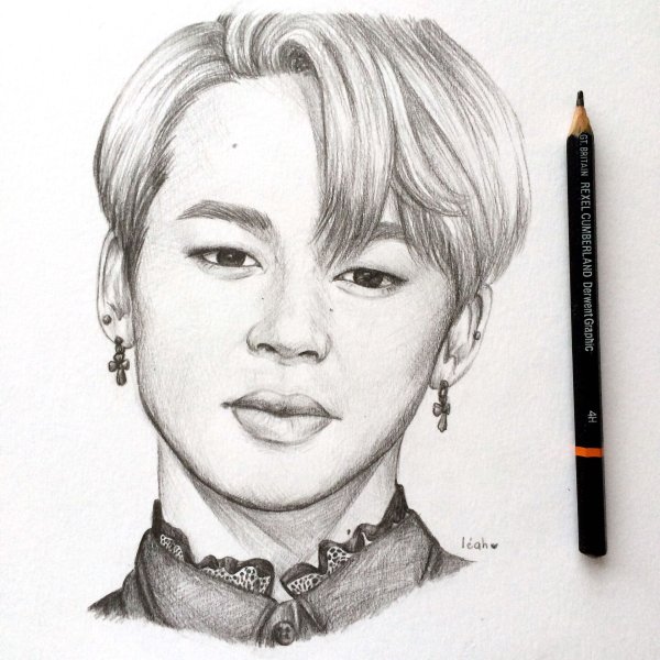 Рисунки пак Чимина из БТС