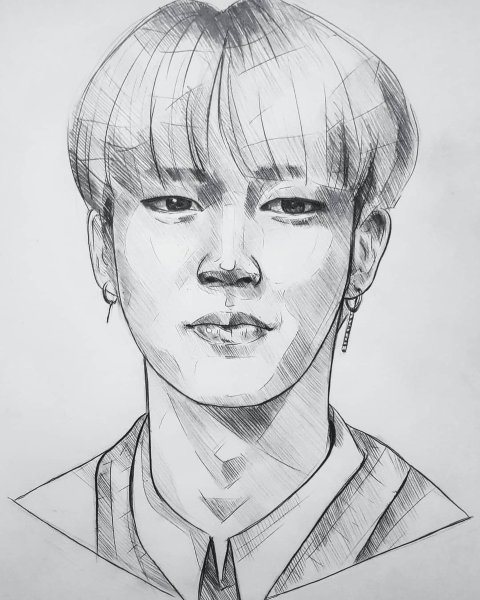 Портрет Чимина из BTS