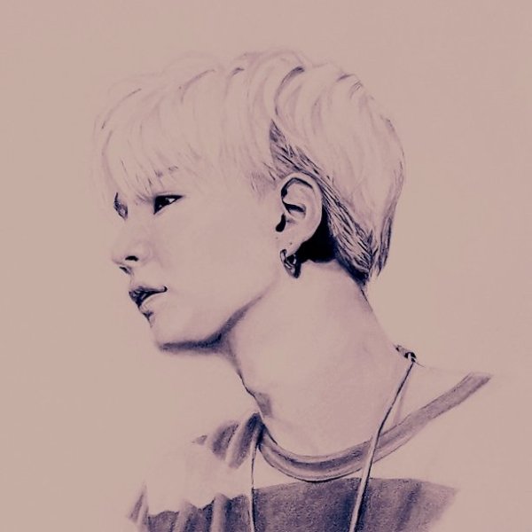 Портрет мин Юнги из БТС