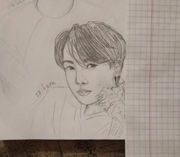 Чонгук нарисовал Джина