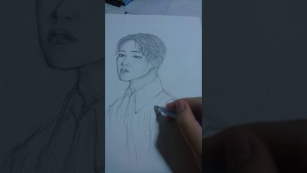 Глаза пак Чимина рисунок