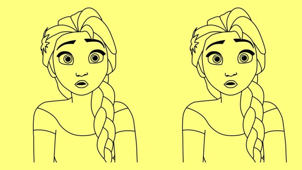 Раскраска "Холодное сердце"