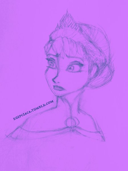 Рисунки карандашом принцессы Дисней