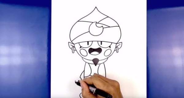 Джин нарисована из БРАВЛ