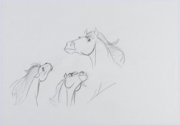 Спирит карандашом