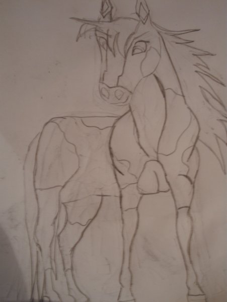 Картинки для срисовки спирит душа прерий