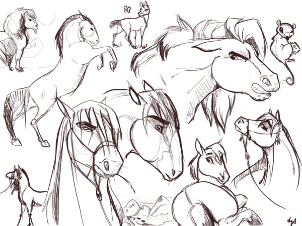 Спирит конь референс