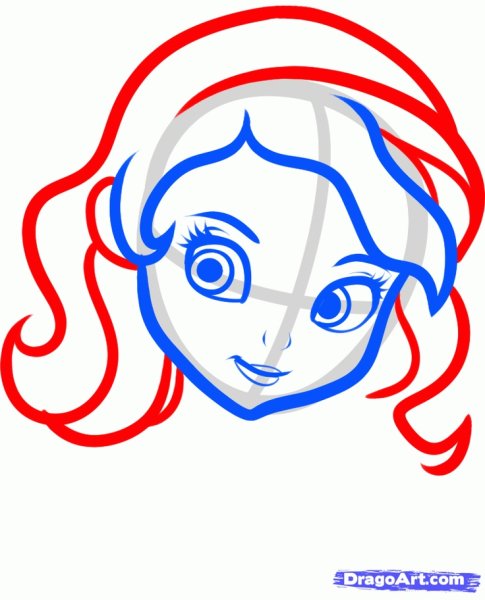 Рисуем принцесс