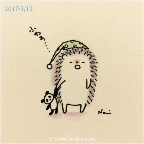 Ежик Минимализм